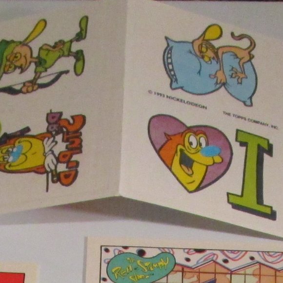 Vintage Nick Toons Tattoos #3 of 12 Sheets 1993 - Picture 3 of 4